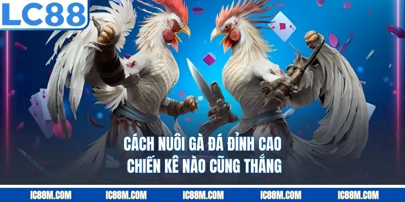 Cách Nuôi Gà Đá Đỉnh Cao Chiến Kê Nào Cũng Thắng